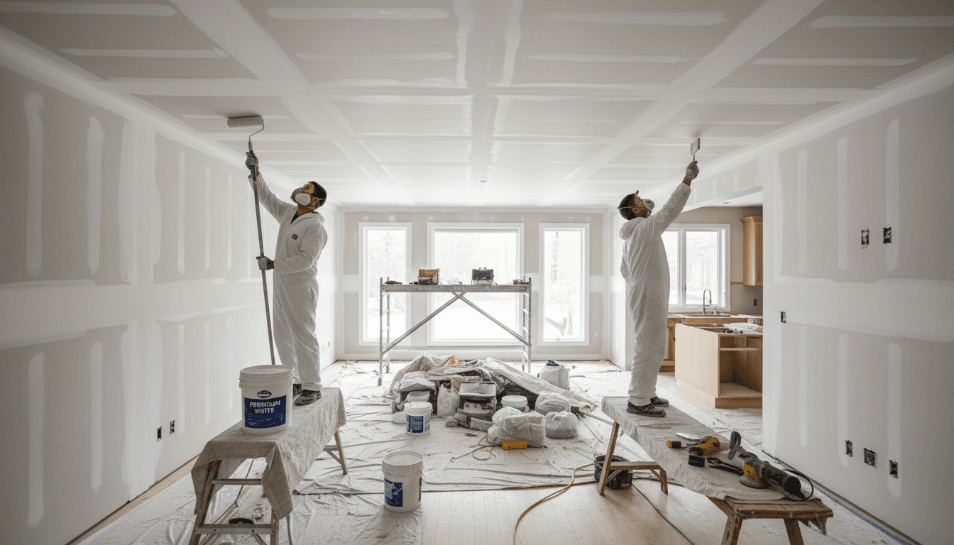 Home improvement and repair work in progress