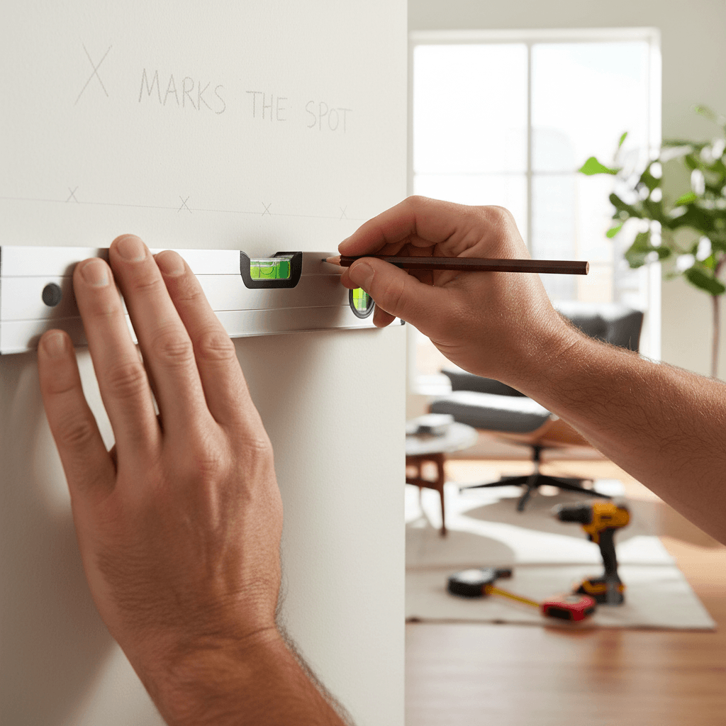 Mirror and picture hanging